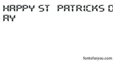 Ghostmachineextended font – St Patricks Day Fonts